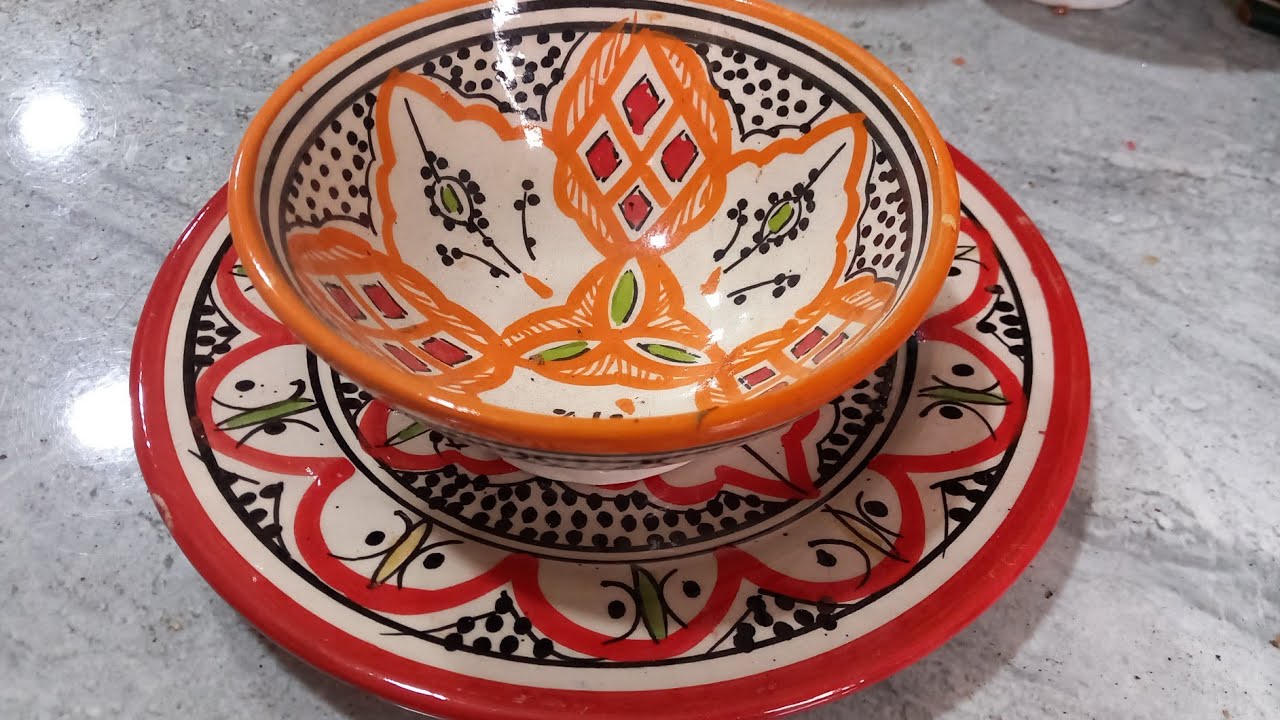 Peça de cerâmica marroquina 7